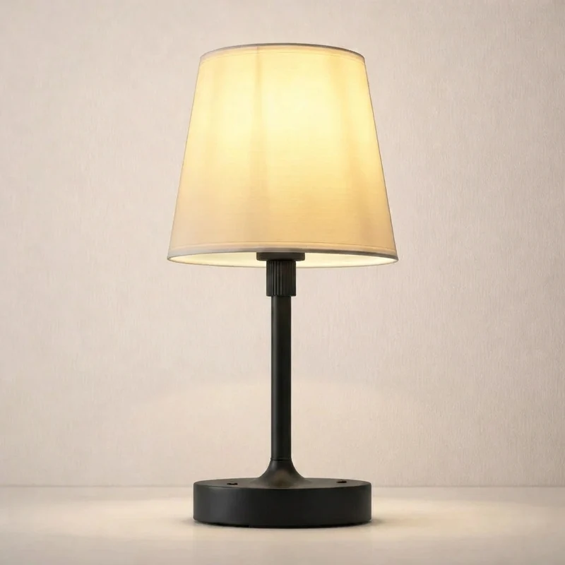 Euroselle Cordless Table Lamp With Dimmable LED And Adjustable Height