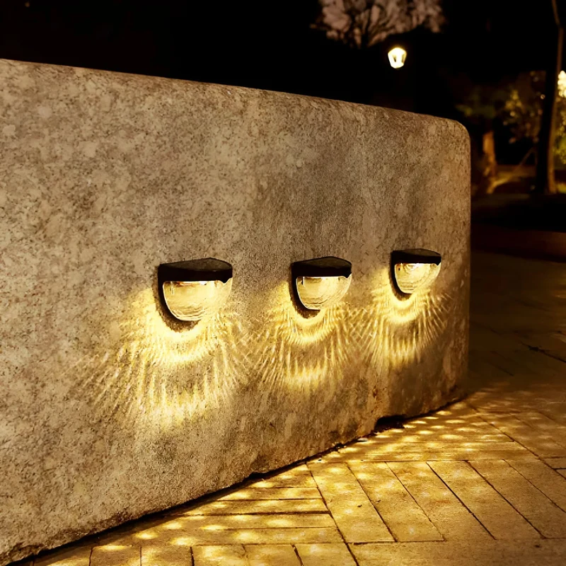 Euroselle Solar Wall Lamp With LED IP65 Weatherproof Plastic Outdoor Sensor