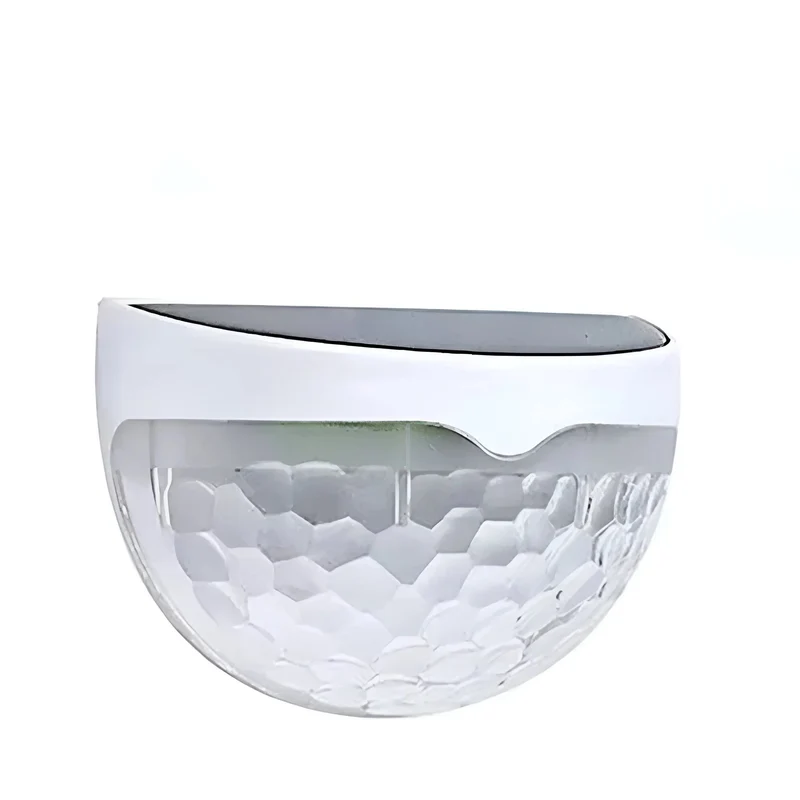 Euroselle Solar Wall Lamp With LED IP65 Weatherproof Plastic Outdoor Sensor