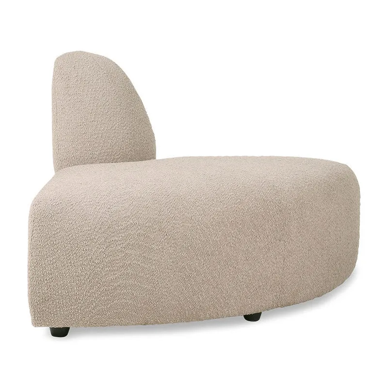 Modulares Sofa Element Jax Boucle Taupe - HKliving
