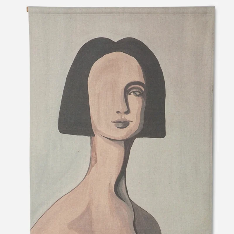 Wandbild Stoff Woman von Sella Molenaar 70x100 - HKliving