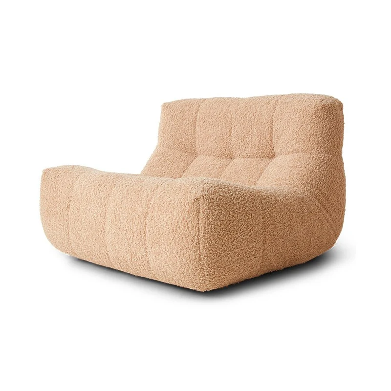 HKliving Lazy Lounge Chair – Loungesessel ohne Gestell, 6 Bezüge