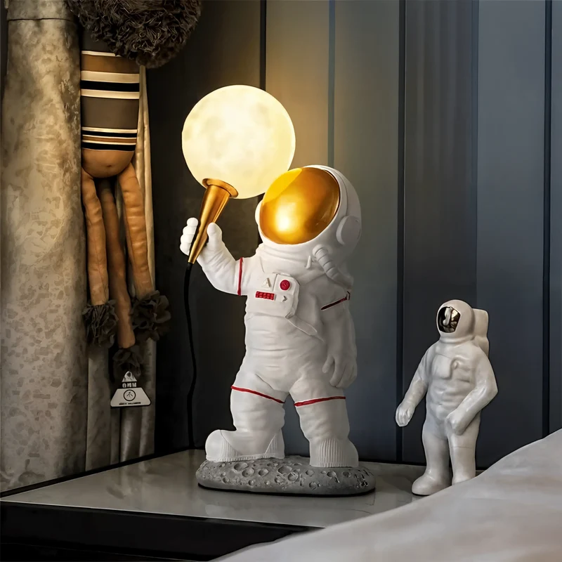 Cosmo Voyager Astronaut LED Desk Lamp For Kids Nightlight And Space Decor Euroselle