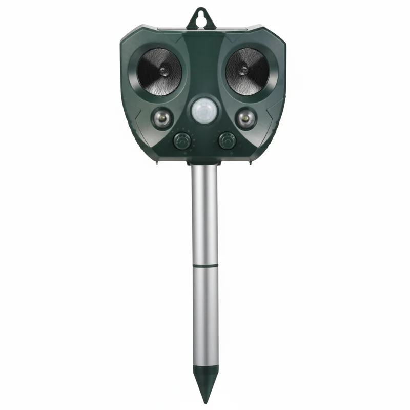 Euroselle Solar Powered Ultrasonic Garden Pest Repeller