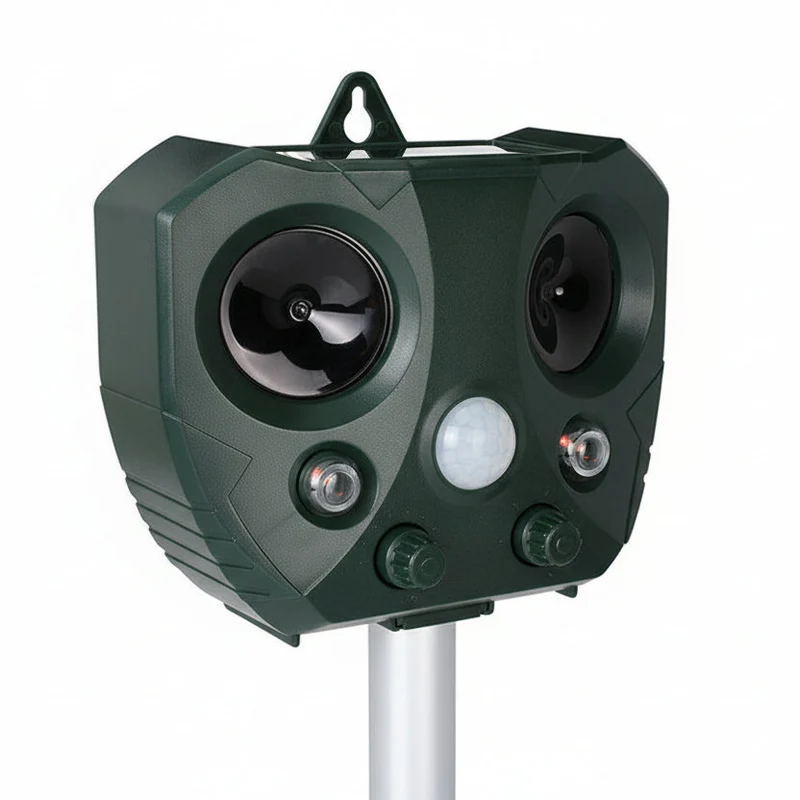 Euroselle Solar Powered Ultrasonic Garden Pest Repeller