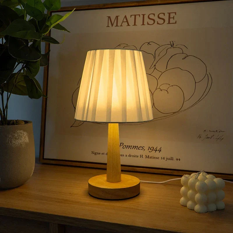 Euroselle Dimmable LED Table Lamp With Adjustable Color Lighting For Bedroom And Living Room