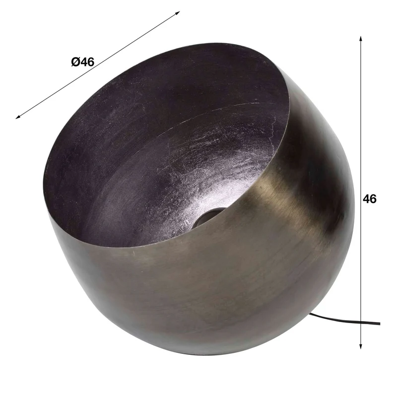 Tischleuchte Ø50 Korb XL