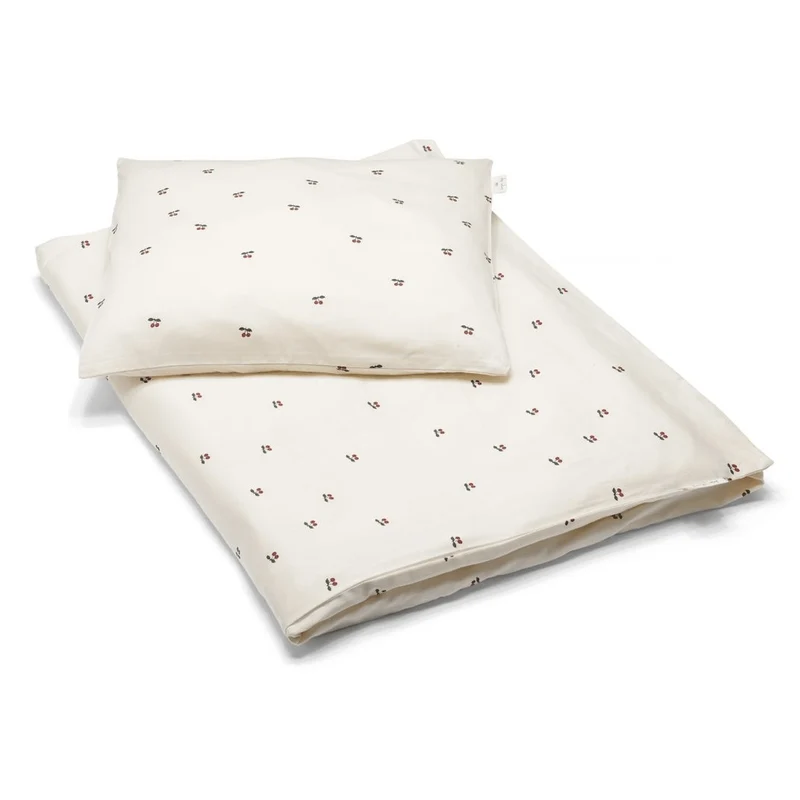 Babybettwäsche Kirsche