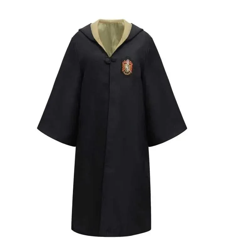 Euroselle Hogwarts Wizarding Student Costume With Robe, Wand And Accessories