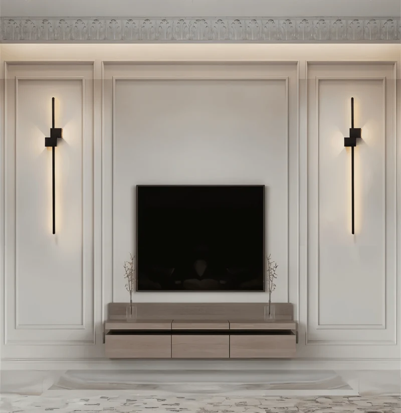 Euroselle Minimalist LED Wall Light For Indirect Illumination In Modern Interiors