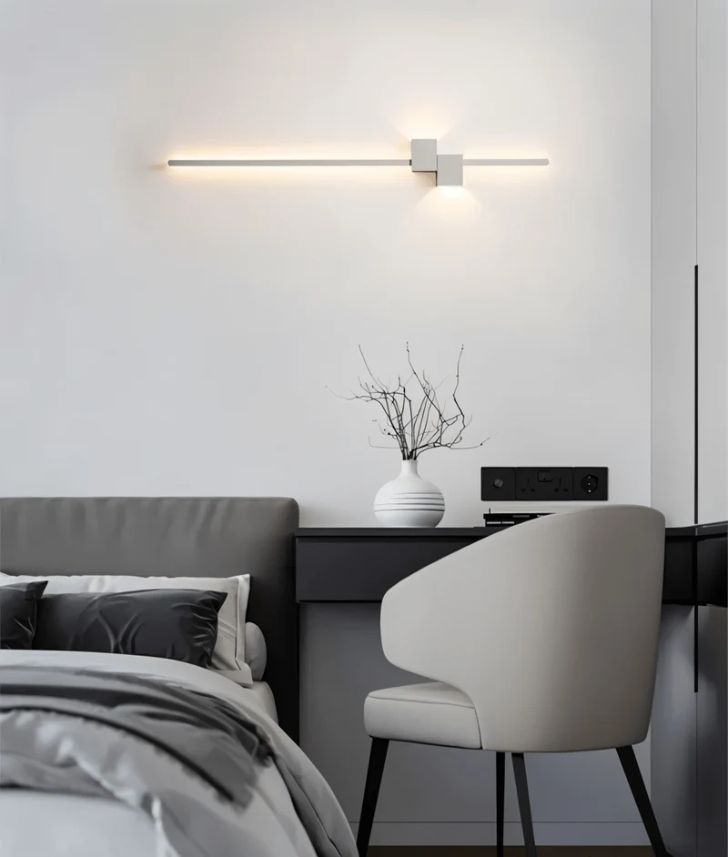 Euroselle Minimalist LED Wall Light For Indirect Illumination In Modern Interiors