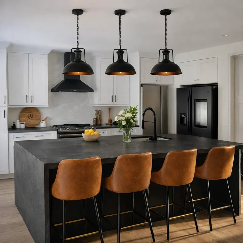 Industrial Metal Dome Pendant Light For Contemporary Living Spaces Euroselle