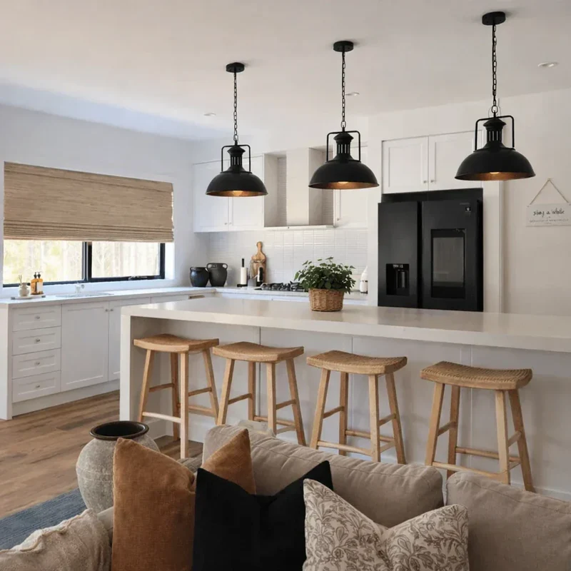 Industrial Metal Dome Pendant Light For Contemporary Living Spaces Euroselle