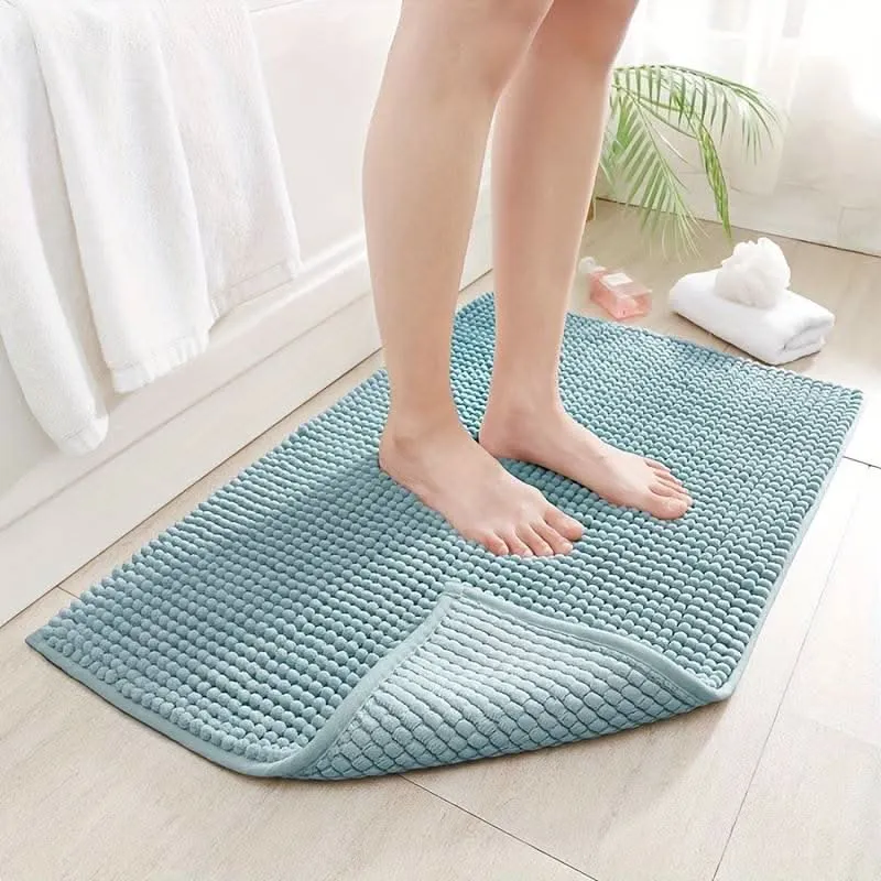 Euroselle Soft Chenille Bath Rug Absorbent Comfort