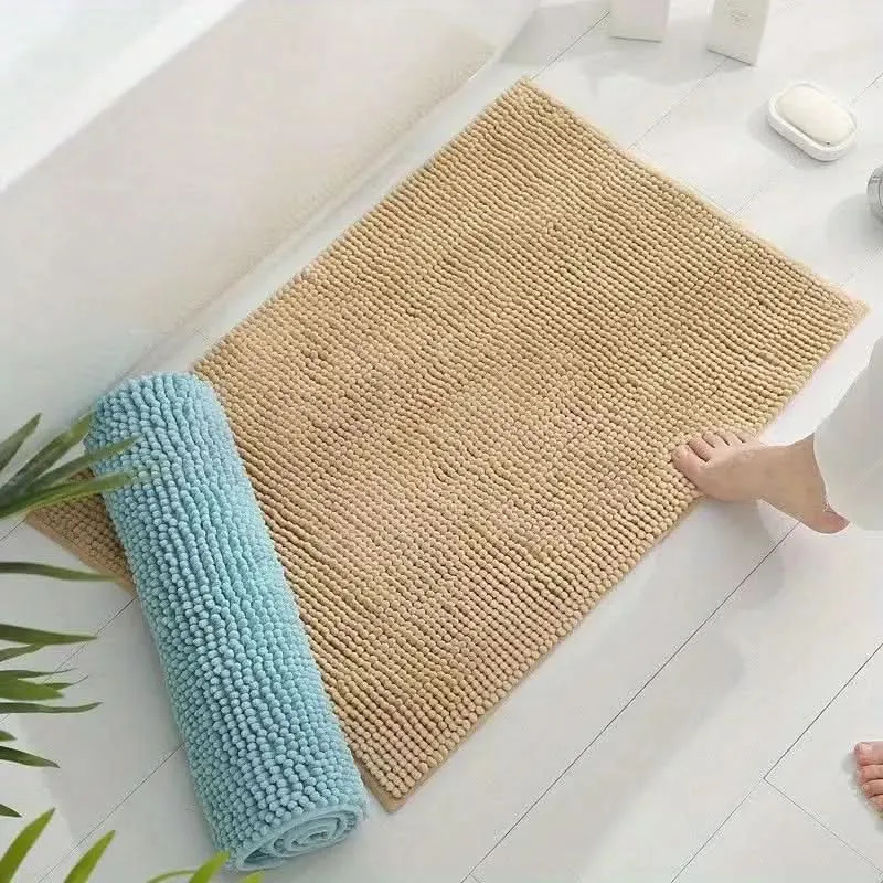 Euroselle Soft Chenille Bath Rug Absorbent Comfort