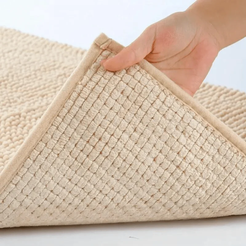 Euroselle Soft Chenille Bath Rug Absorbent Comfort