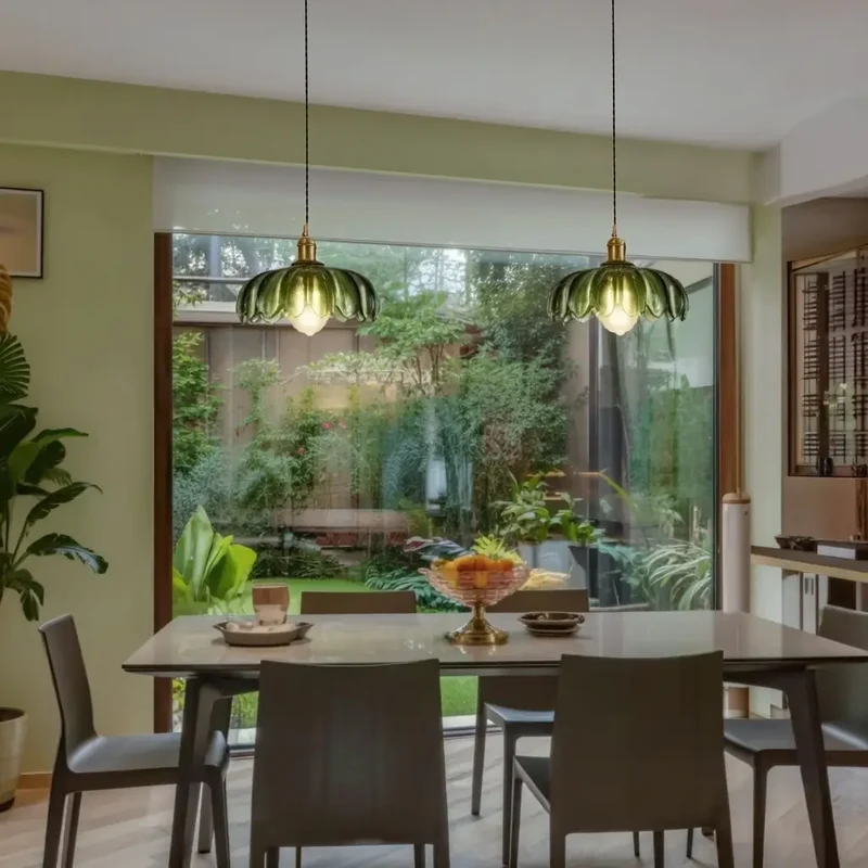 Euroselle Petal Bloom Pendant Light With Elegant Contemporary Design