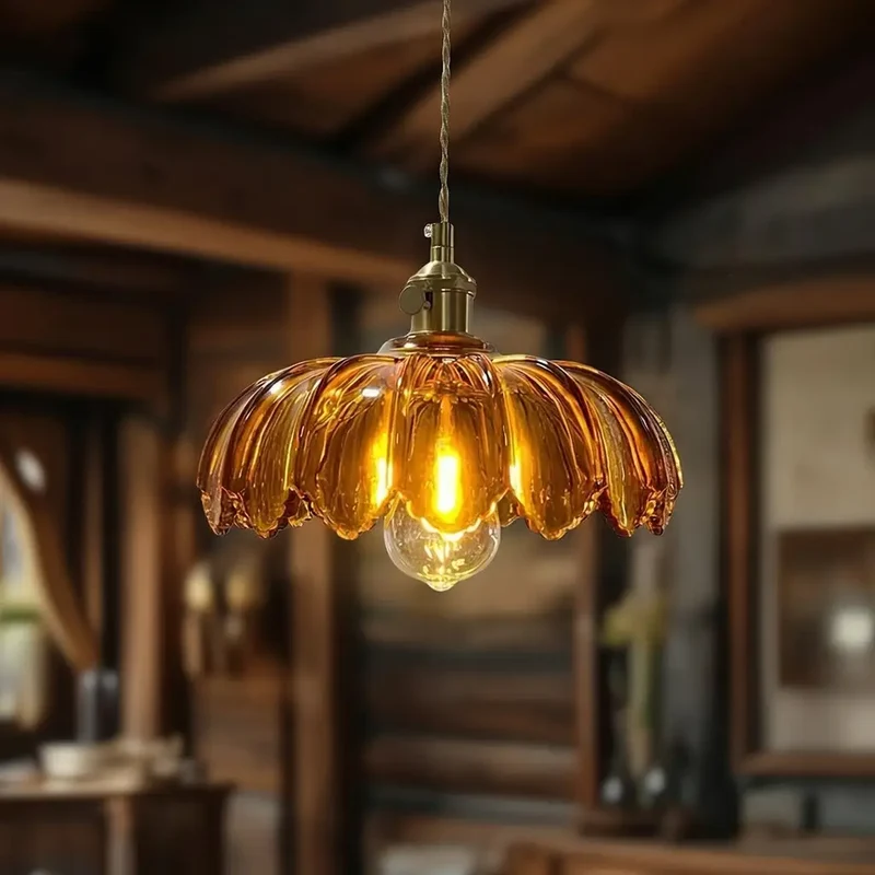 Euroselle Petal Bloom Pendant Light With Elegant Contemporary Design