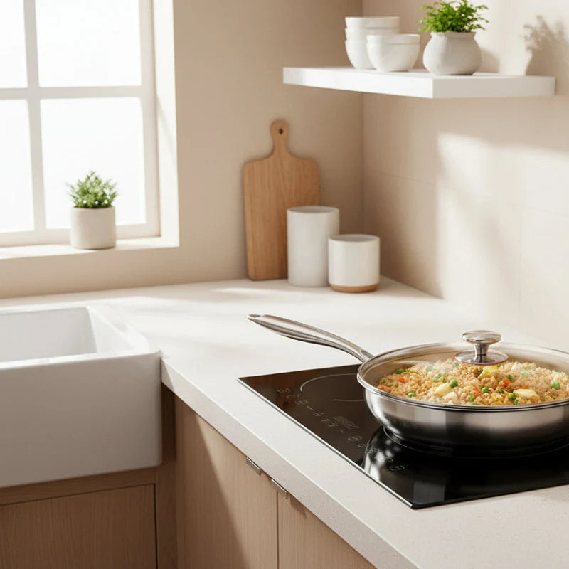 Euroselle Titanium Hammered Non-Stick Frying Pan Induction Ready