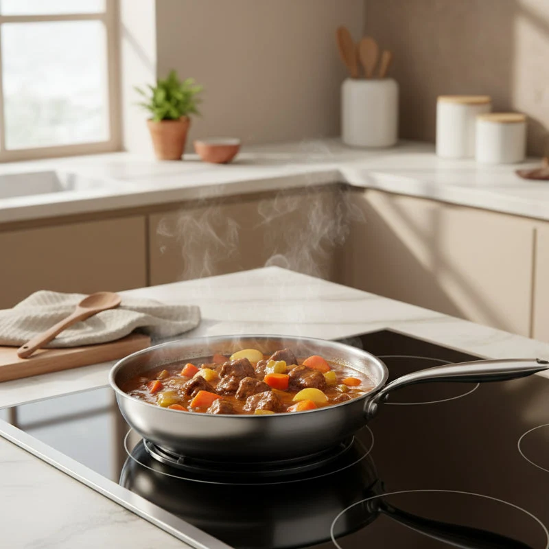 Euroselle Titanium Hammered Non-Stick Frying Pan Induction Ready