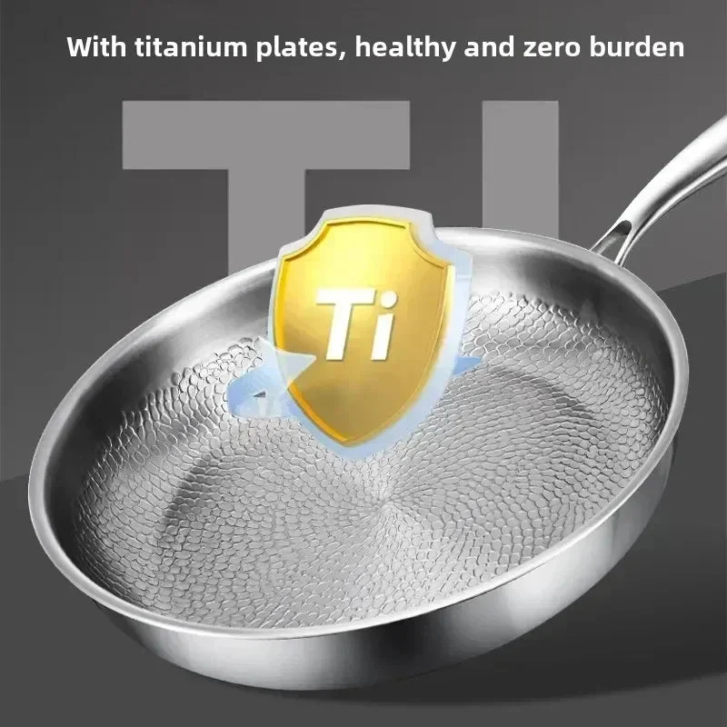 Euroselle Titanium Hammered Non-Stick Frying Pan Induction Ready