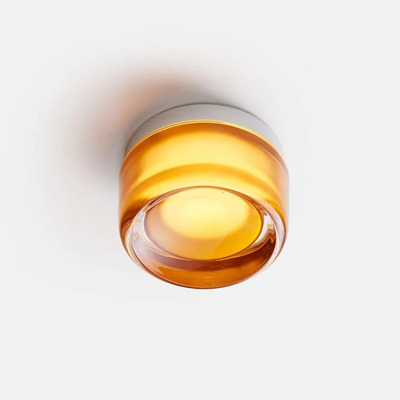 Euroselle Designer LED Wall Sconce With Dimple Glass For Modern Interiors