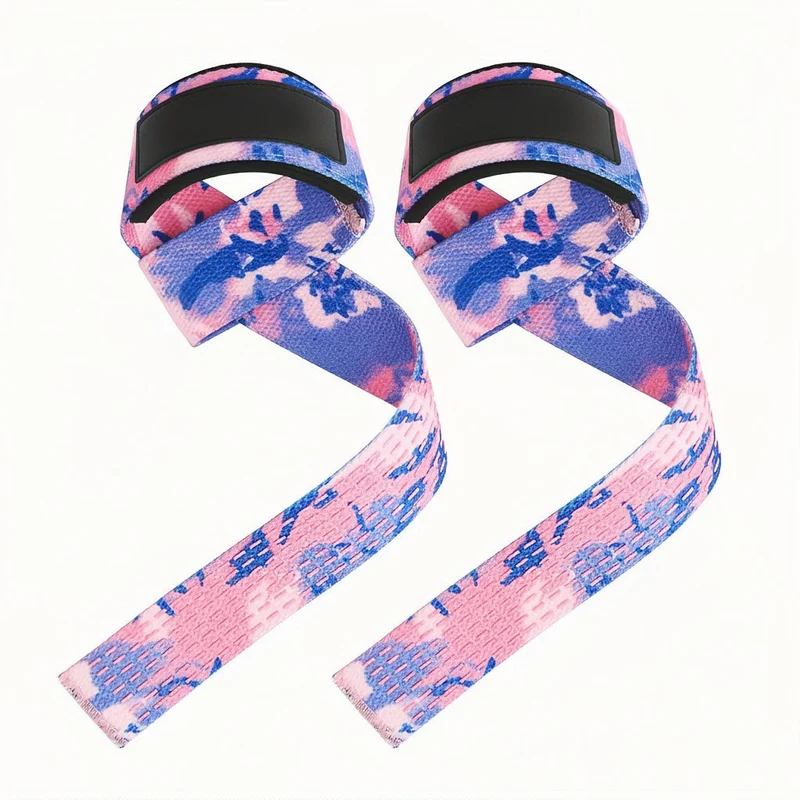 Euroselle Weightlifting Wrist Straps With Extra Hand Grip Support