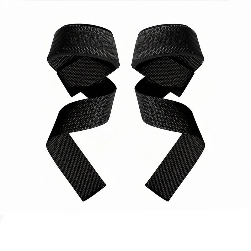 Euroselle Weightlifting Wrist Straps With Extra Hand Grip Support