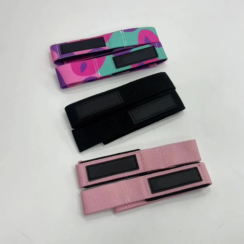 Euroselle Weightlifting Wrist Straps With Extra Hand Grip Support