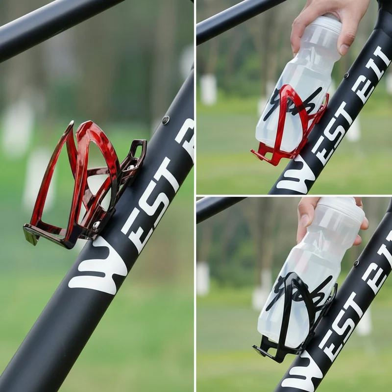 Ultralight Plastic Bike Water Bottle Cage Durable MTB And Road Bicycle Cup Holder Euroselle