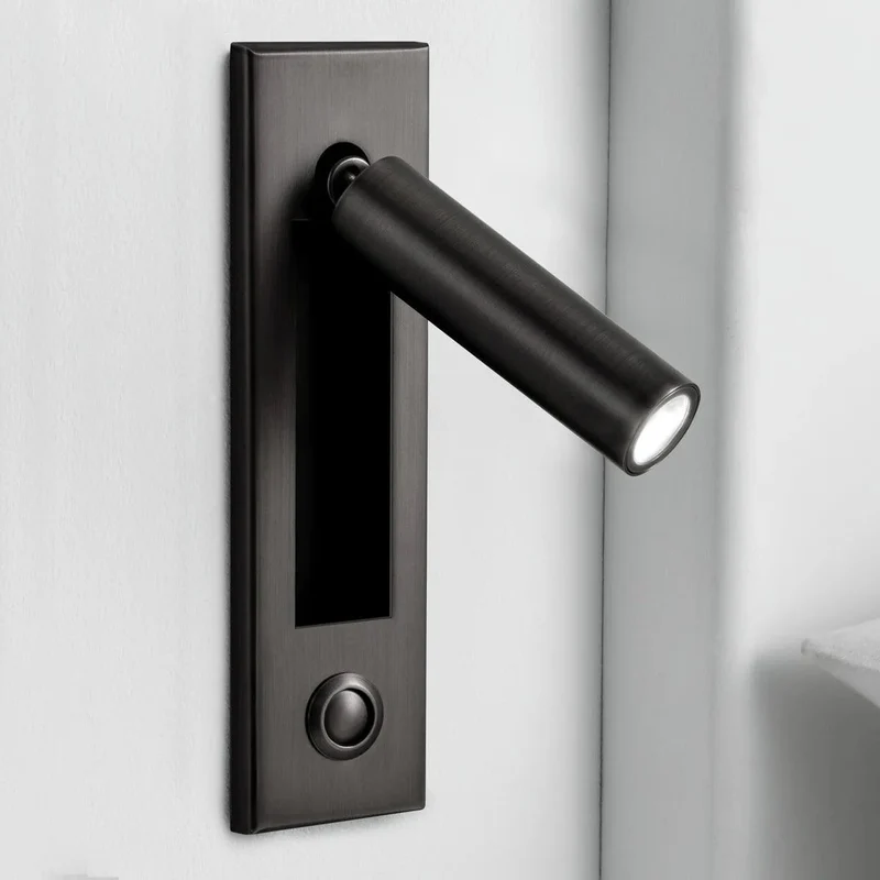 Euroselle Adjustable LED Bedside Lamp for Stylish Bedroom Comfort