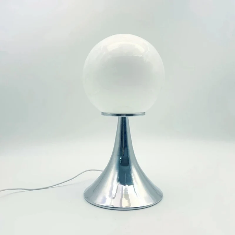 Euroselle Glass Table Lamp Dimmable LED Modern Nordic Living Room Design