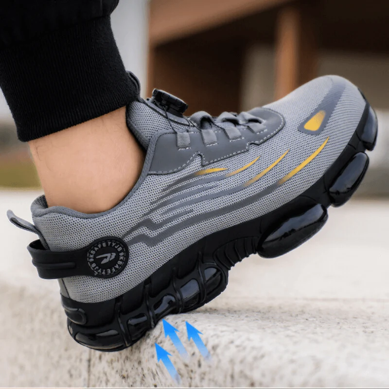 Euroselle Breathable Non Slip Arch Support Work Shoes