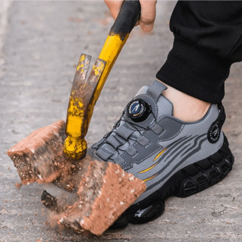 Euroselle Breathable Non Slip Arch Support Work Shoes