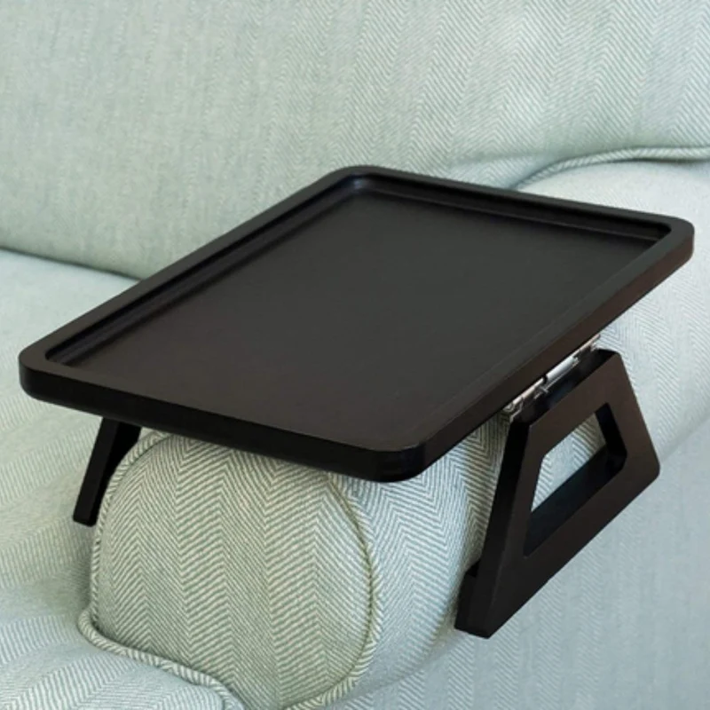 Euroselle Adjustable Bamboo Clip On Arm Tray Table