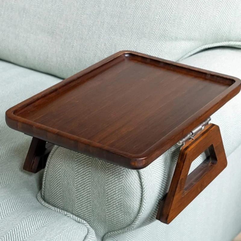 Euroselle Adjustable Bamboo Clip On Arm Tray Table