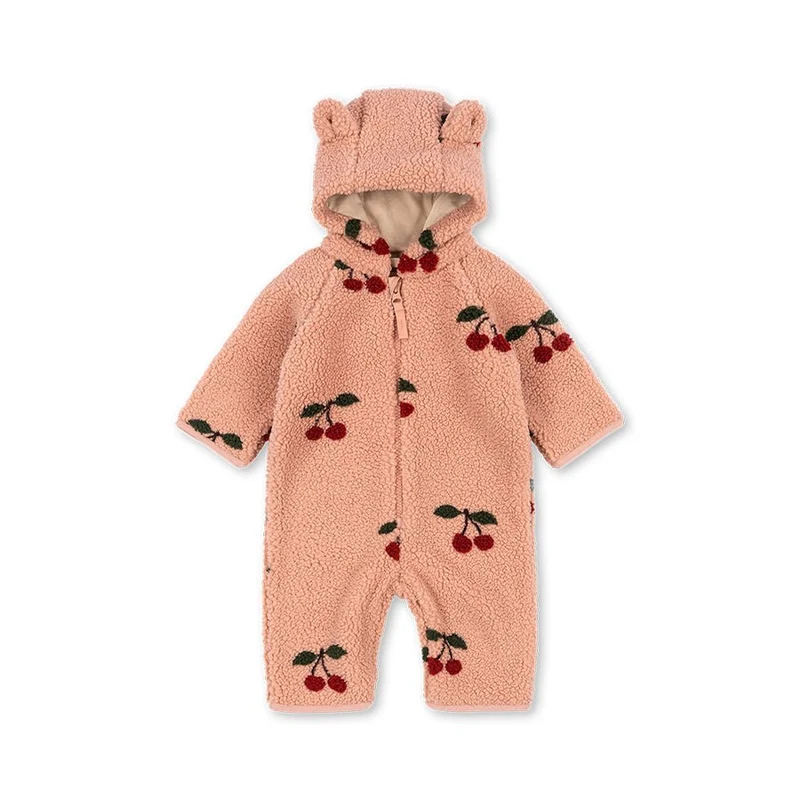Jody Teddy-Einteiler in Ma Grande Cerise Blush