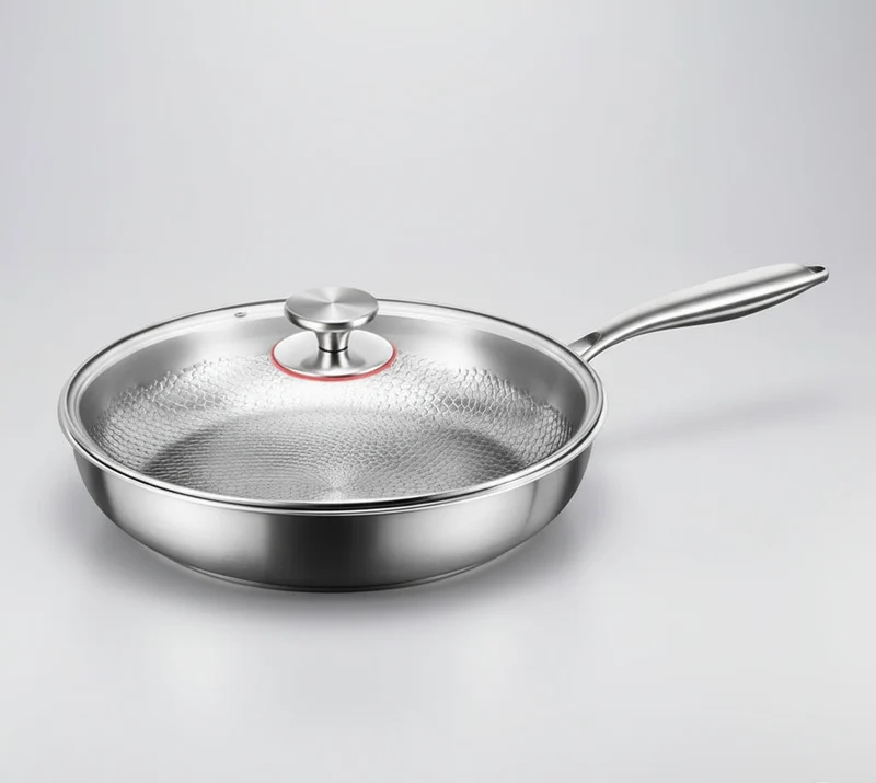 Euroselle Titanium Non-Stick Frying Pan For Even Heat And Effortless Cooking On Induction