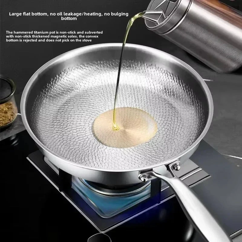 Euroselle Titanium Non-Stick Frying Pan For Even Heat And Effortless Cooking On Induction