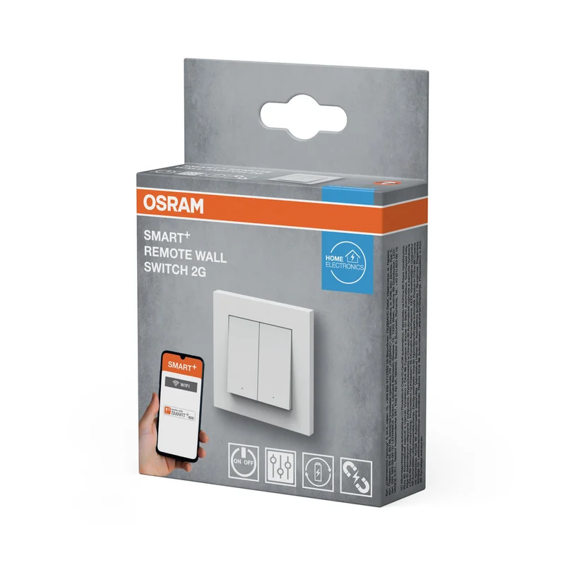 OSRAM Wifi SMART+ smarter magnetischer Wandschalter 2-Tasten