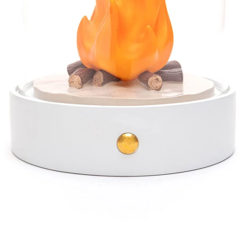 Seletti My Little Bonfire LED-Tischleuchte Flammeneffekt