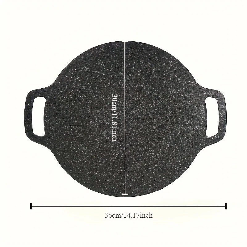 Euroselle Non-Stick Skillet for Indoor Cooking and Outdoor Grilling