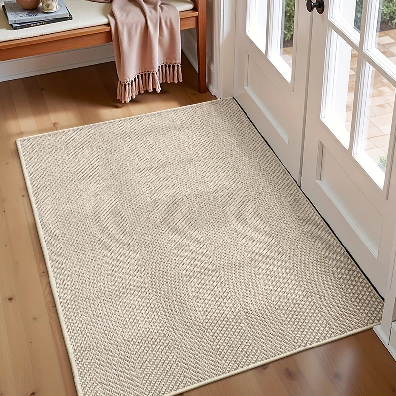 Euroselle Durable Striped Entry Mat For Summer And Autumn