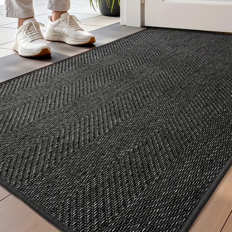 Euroselle Durable Striped Entry Mat For Summer And Autumn