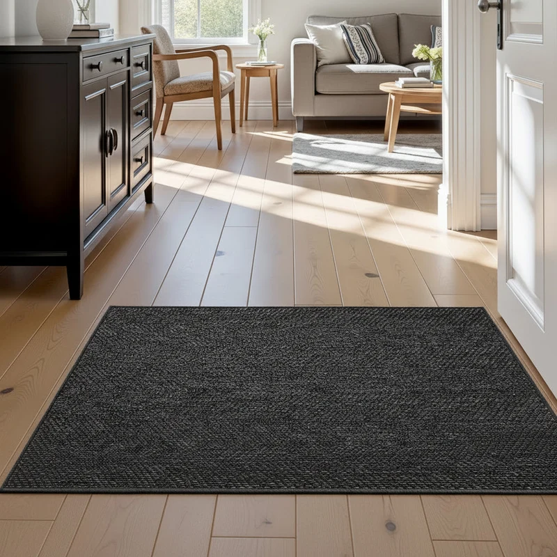 Euroselle Durable Striped Entry Mat For Summer And Autumn