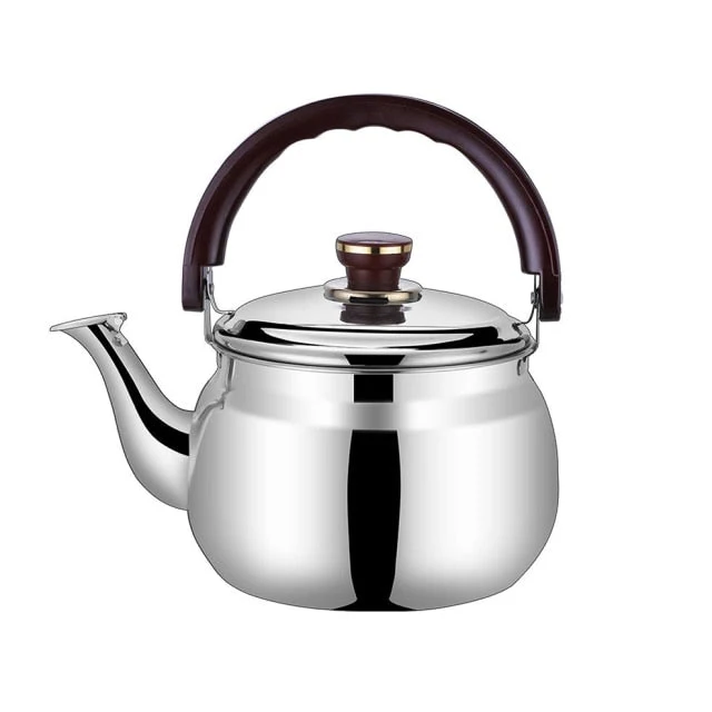 Euroselle Whistling Stainless Steel Kettle For Stove Top With Comfort Handle
