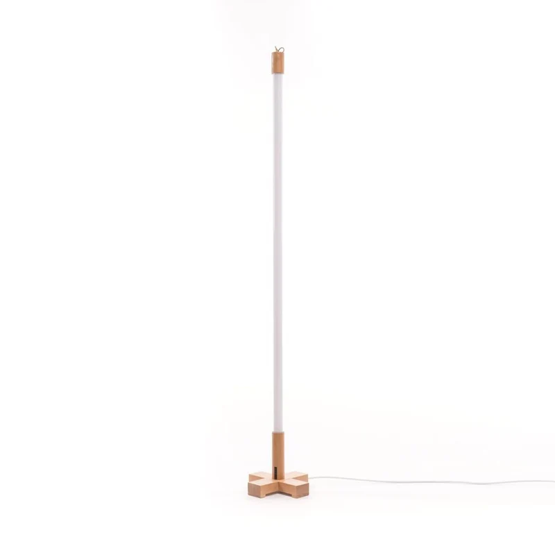 Seletti Holzständer für Linea LED-Tischleuchte
