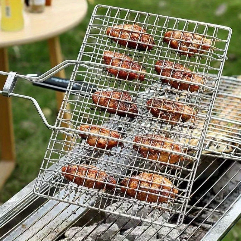 Euroselle Large Capacity BBQ Basket For Consistent Outdoor Grilling