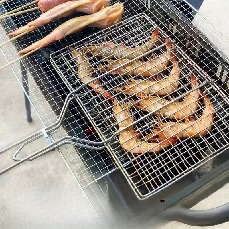 Euroselle Large Capacity BBQ Basket For Consistent Outdoor Grilling