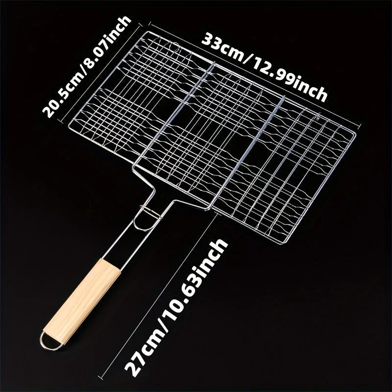 Euroselle Large Capacity BBQ Basket For Consistent Outdoor Grilling